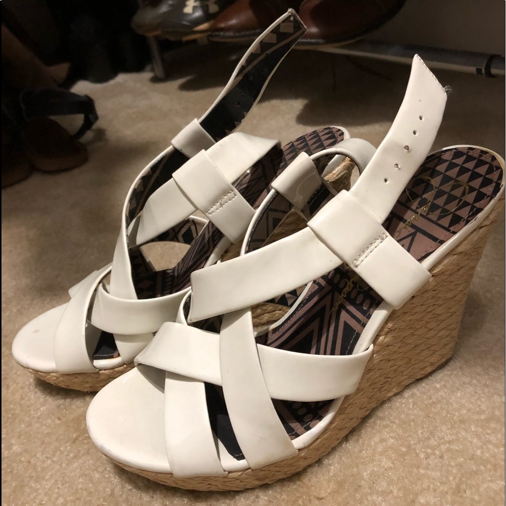 Jessica Simpson size 7.5 wedge heels